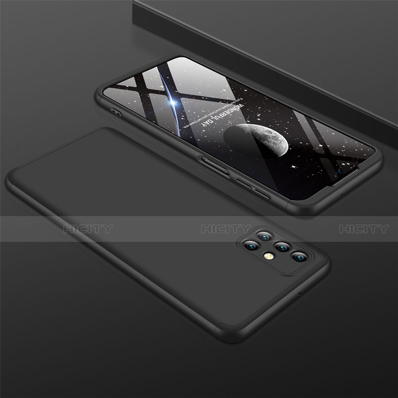 Handyhülle Hülle Hartschalen Kunststoff Schutzhülle Tasche Matt Vorder und Rückseite 360 Grad Ganzkörper M01 für Samsung Galaxy M31s