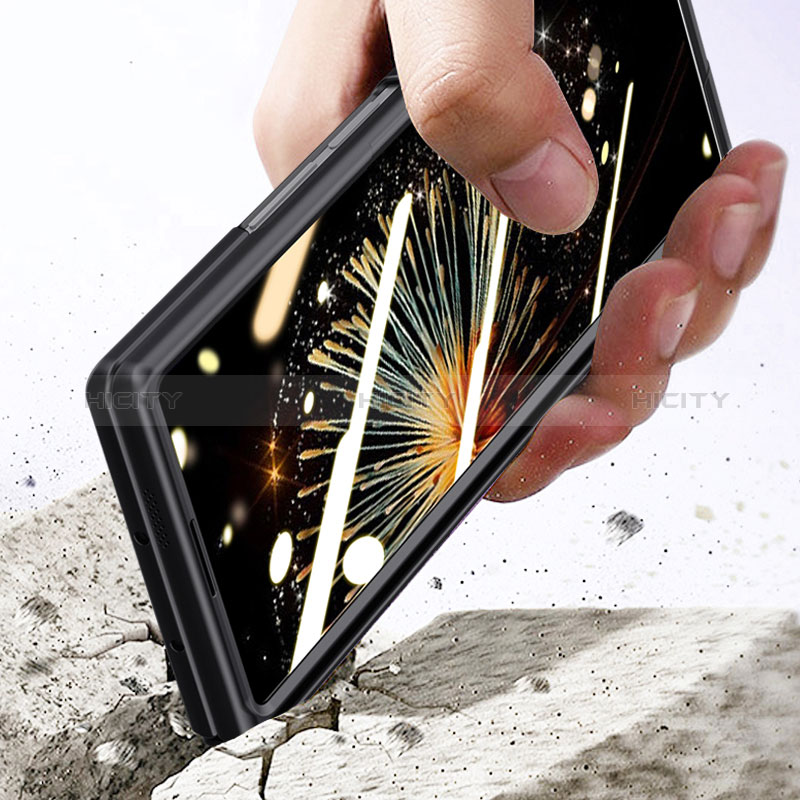 Handyhülle Hülle Hartschalen Kunststoff Schutzhülle Tasche Matt Vorder und Rückseite 360 Grad Ganzkörper P01 für Xiaomi Mix Fold 3 5G