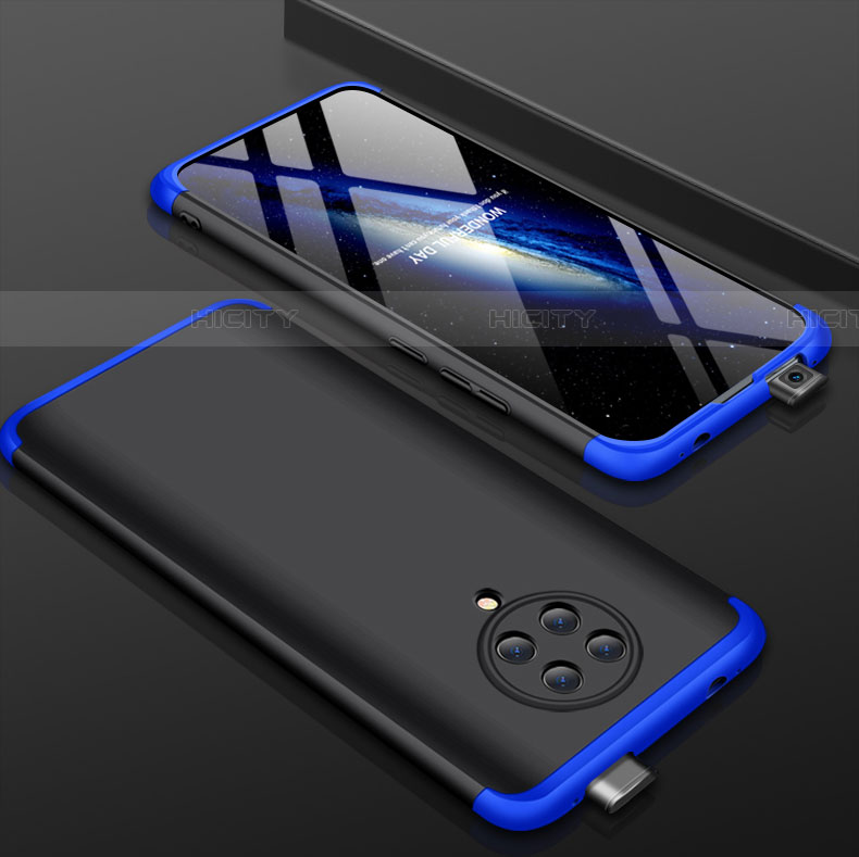 Handyhülle Hülle Hartschalen Kunststoff Schutzhülle Tasche Matt Vorder und Rückseite 360 Grad Ganzkörper P01 für Xiaomi Poco F2 Pro