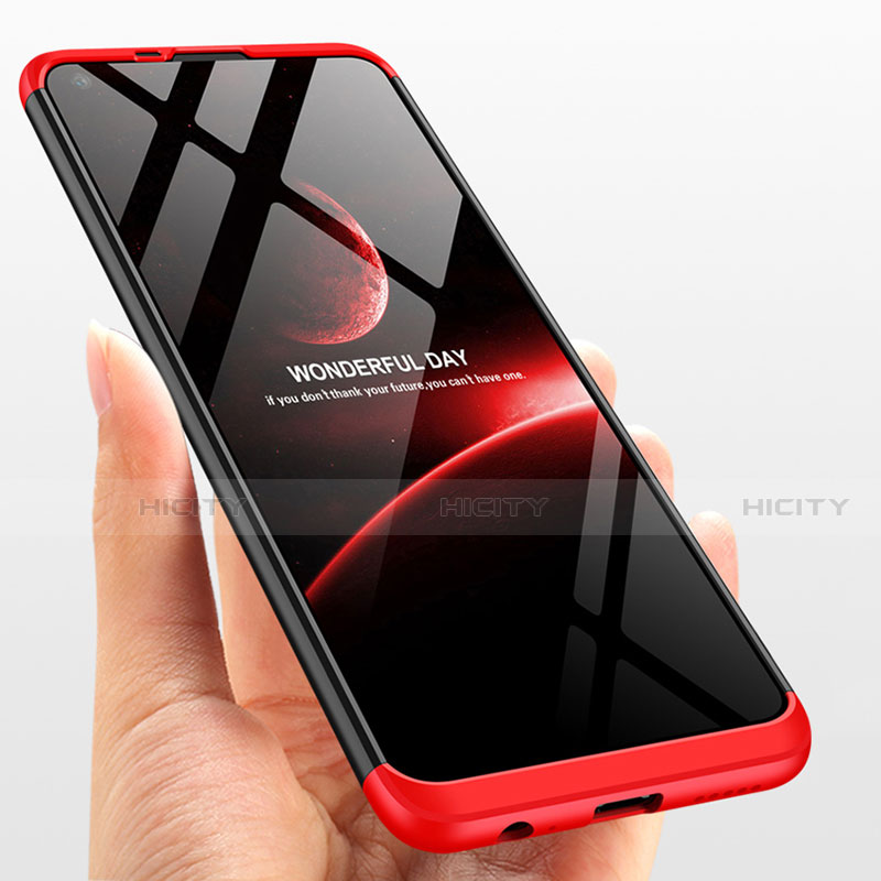 Handyhülle Hülle Hartschalen Kunststoff Schutzhülle Tasche Matt Vorder und Rückseite 360 Grad Ganzkörper P01 für Xiaomi Redmi 10X 4G