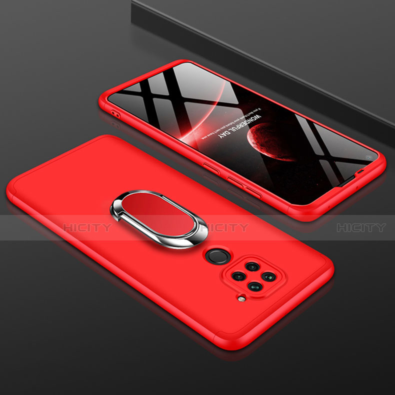 Handyhülle Hülle Hartschalen Kunststoff Schutzhülle Tasche Matt Vorder und Rückseite 360 Grad Ganzkörper P01 für Xiaomi Redmi 10X 4G groß