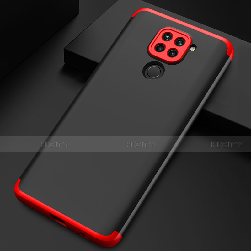 Handyhülle Hülle Hartschalen Kunststoff Schutzhülle Tasche Matt Vorder und Rückseite 360 Grad Ganzkörper P01 für Xiaomi Redmi 10X 4G groß