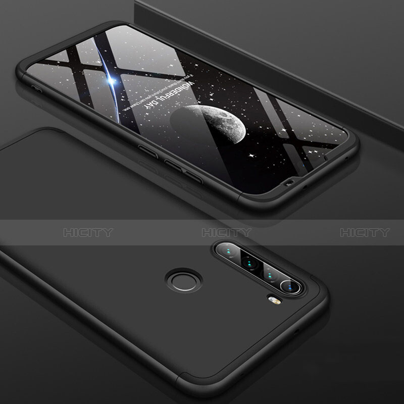 Handyhülle Hülle Hartschalen Kunststoff Schutzhülle Tasche Matt Vorder und Rückseite 360 Grad Ganzkörper P01 für Xiaomi Redmi Note 8T