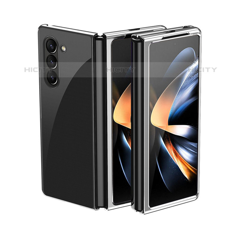 Handyhülle Hülle Hartschalen Kunststoff Schutzhülle Tasche Matt Vorder und Rückseite 360 Grad Ganzkörper QH2 für Samsung Galaxy Z Fold5 5G