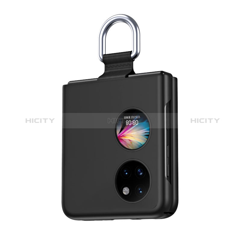 Handyhülle Hülle Hartschalen Kunststoff Schutzhülle Tasche Matt Vorder und Rückseite 360 Grad Ganzkörper QH3 für Huawei P60 Pocket