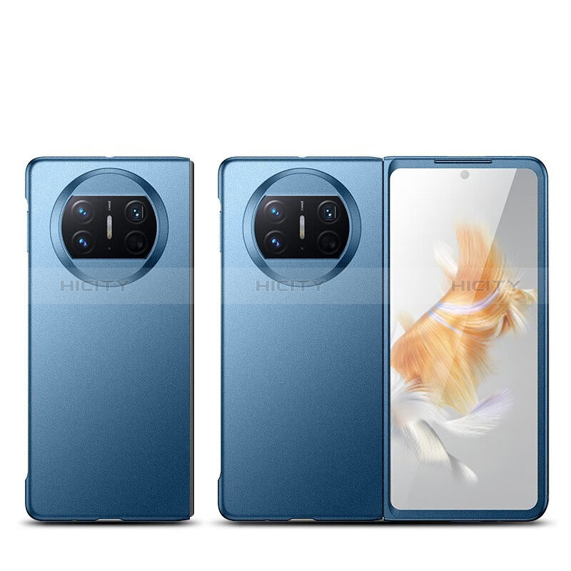 Handyhülle Hülle Hartschalen Kunststoff Schutzhülle Tasche Matt Vorder und Rückseite 360 Grad Ganzkörper YK1 für Huawei Mate X5 groß