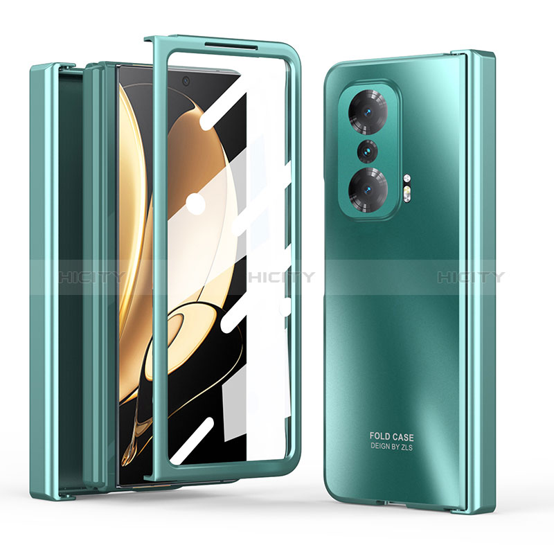 Handyhülle Hülle Hartschalen Kunststoff Schutzhülle Tasche Matt Vorder und Rückseite 360 Grad Ganzkörper ZL1 für Huawei Honor Magic V 5G groß