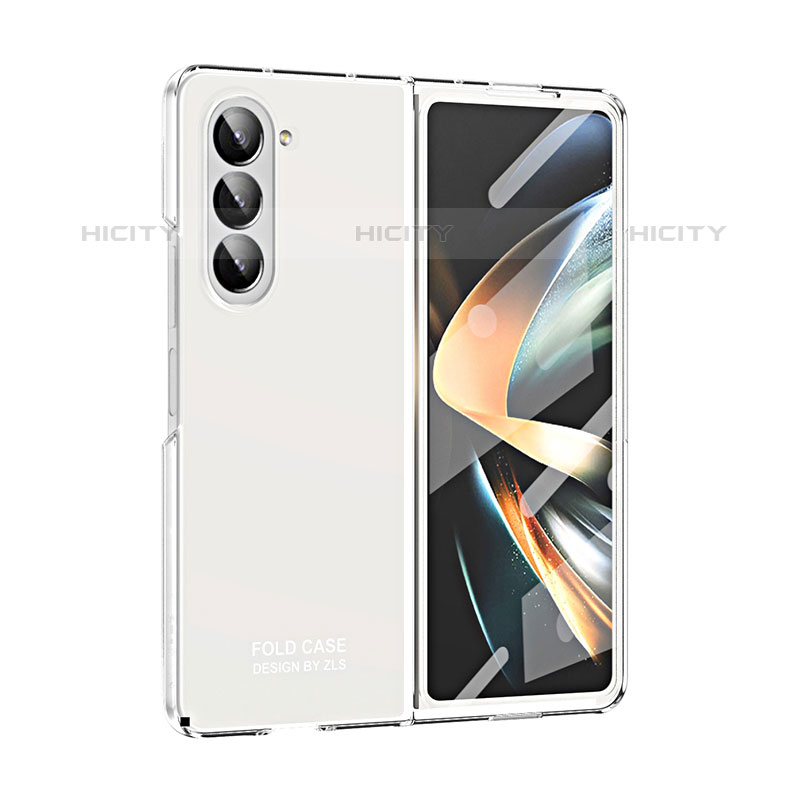 Handyhülle Hülle Hartschalen Kunststoff Schutzhülle Tasche Matt Vorder und Rückseite 360 Grad Ganzkörper ZL3 für Samsung Galaxy Z Fold5 5G