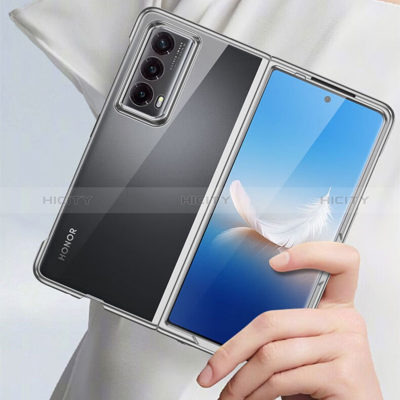 Handyhülle Hülle Hartschalen Kunststoff Schutzhülle Tasche Matt Vorder und Rückseite 360 Grad Ganzkörper ZL6 für Huawei Honor Magic Vs2 5G