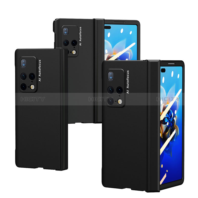 Handyhülle Hülle Hartschalen Kunststoff Schutzhülle Tasche Matt Vorder und Rückseite 360 Grad Ganzkörper ZL6 für Huawei Mate X2