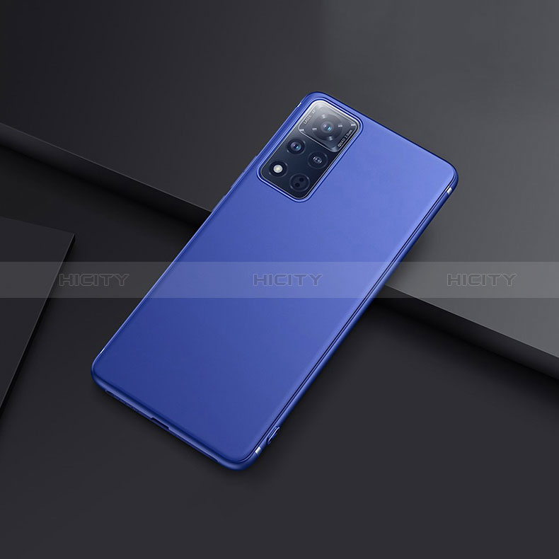 Handyhülle Hülle Hartschalen Kunststoff Schutzhülle Tasche Matt YK1 für Huawei Honor V40 5G Blau