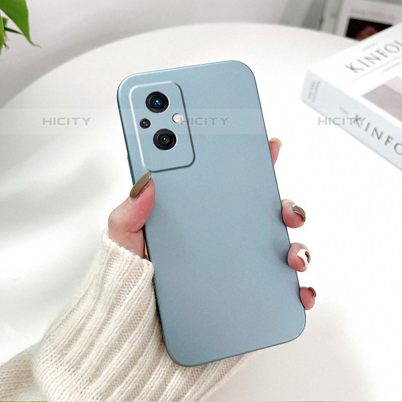 Handyhülle Hülle Hartschalen Kunststoff Schutzhülle Tasche Matt YK1 für OnePlus Nord N20 5G Hellblau