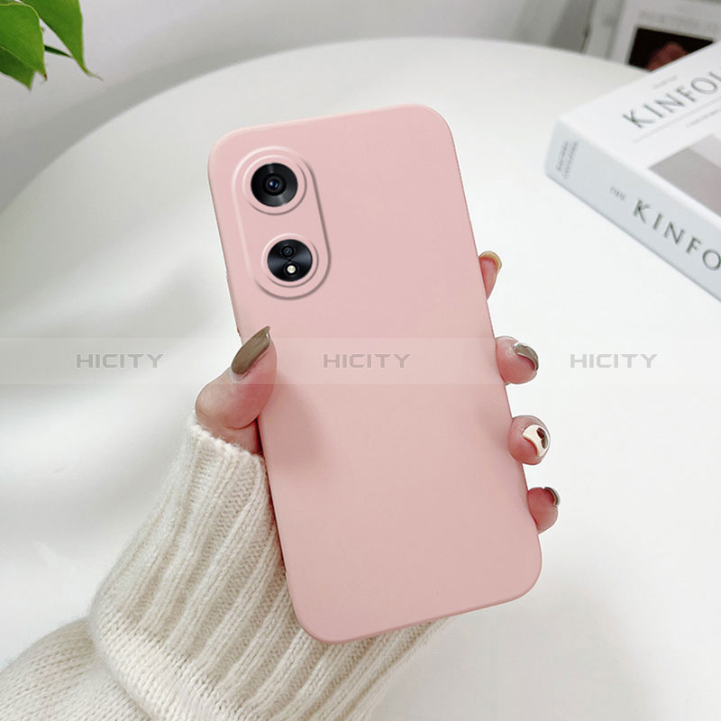 Handyhülle Hülle Hartschalen Kunststoff Schutzhülle Tasche Matt YK1 für Oppo A1 5G Rosa