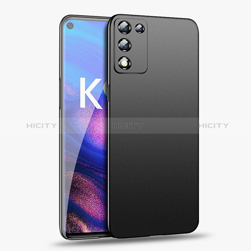 Handyhülle Hülle Hartschalen Kunststoff Schutzhülle Tasche Matt YK1 für Oppo K9S 5G groß