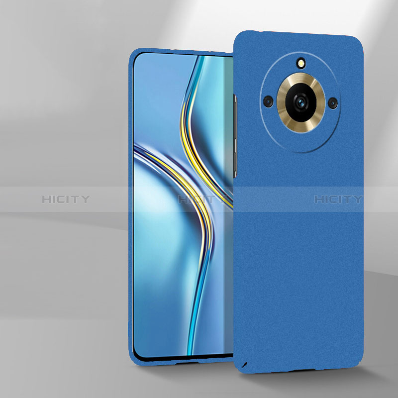 Handyhülle Hülle Hartschalen Kunststoff Schutzhülle Tasche Matt YK1 für Realme 11 Pro 5G Blau Plus