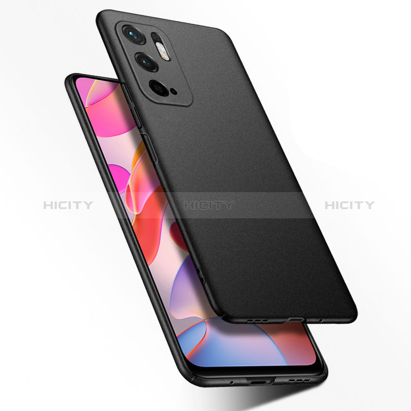 Handyhülle Hülle Hartschalen Kunststoff Schutzhülle Tasche Matt YK1 für Xiaomi Redmi Note 11 SE 5G Schwarz