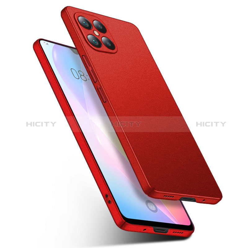 Handyhülle Hülle Hartschalen Kunststoff Schutzhülle Tasche Matt YK2 für Huawei Nova 8 SE 4G Rot