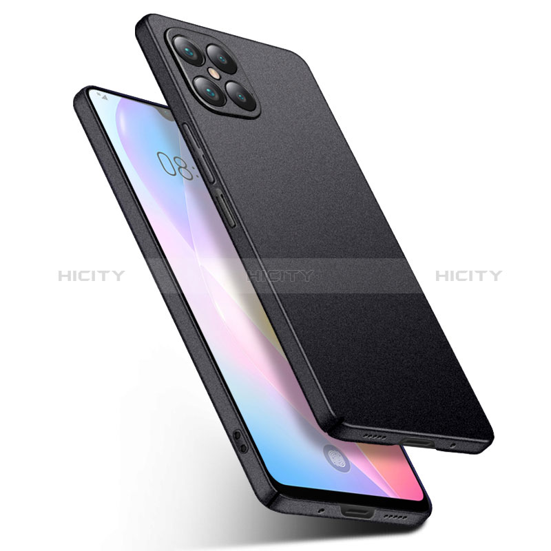 Handyhülle Hülle Hartschalen Kunststoff Schutzhülle Tasche Matt YK2 für Huawei Nova 8 SE 4G Schwarz