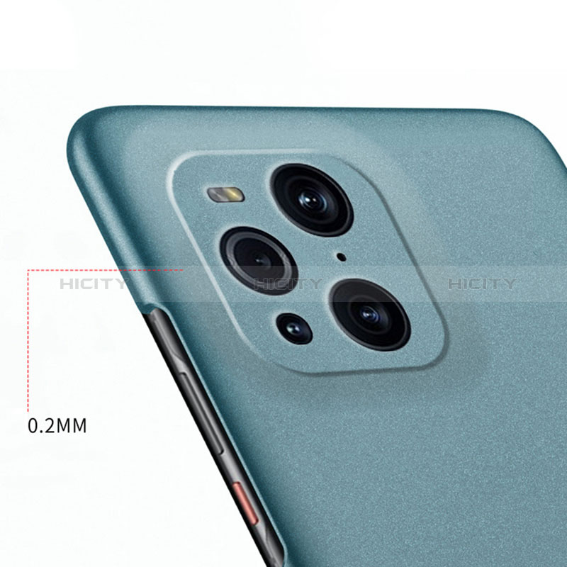 Handyhülle Hülle Hartschalen Kunststoff Schutzhülle Tasche Matt YK2 für Oppo Find X3 5G groß