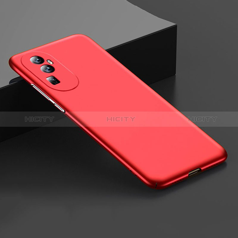 Handyhülle Hülle Hartschalen Kunststoff Schutzhülle Tasche Matt YK2 für Oppo Reno10 Pro+ Plus 5G Rot