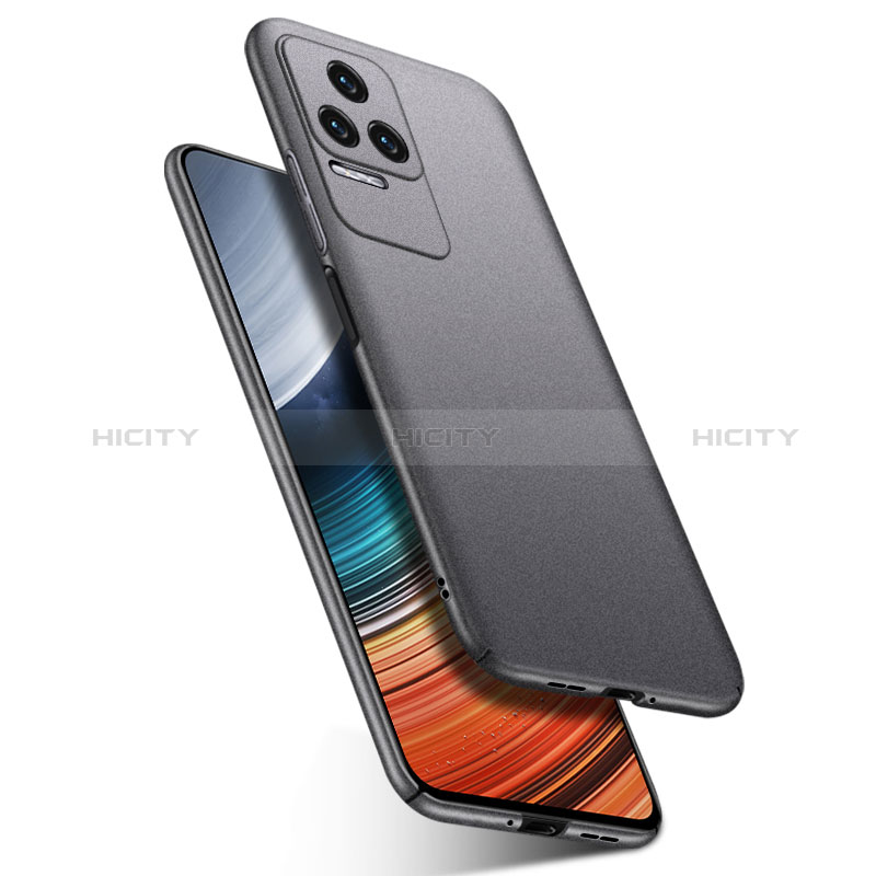 Handyhülle Hülle Hartschalen Kunststoff Schutzhülle Tasche Matt YK2 für Xiaomi Redmi K40S 5G Grau Plus