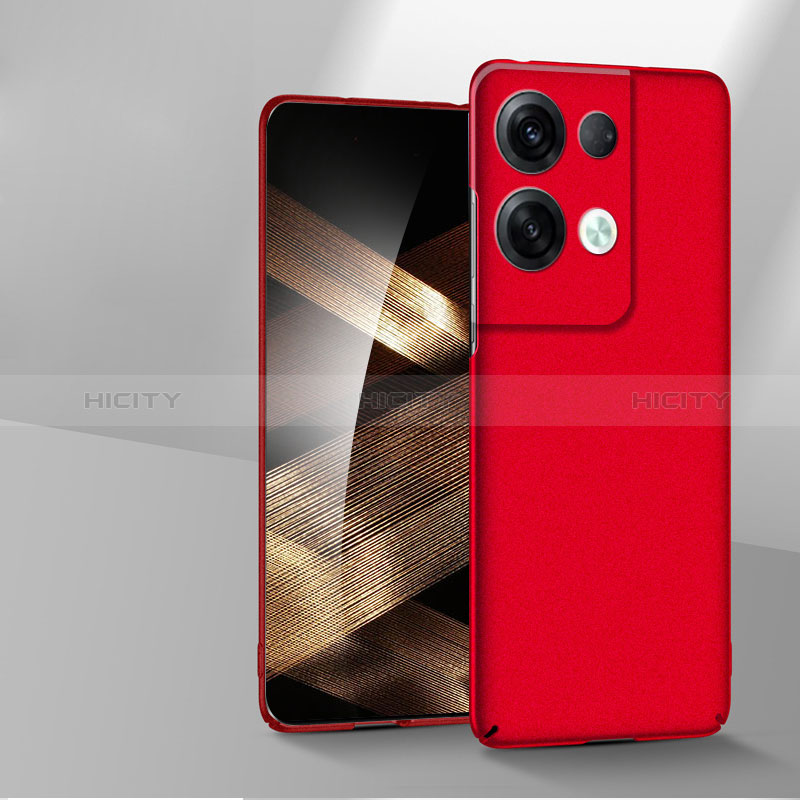 Handyhülle Hülle Hartschalen Kunststoff Schutzhülle Tasche Matt YK2 für Xiaomi Redmi Note 13 Pro 5G Rot Plus