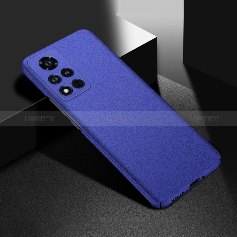 Handyhülle Hülle Hartschalen Kunststoff Schutzhülle Tasche Matt YK3 für Huawei Honor V40 5G Blau