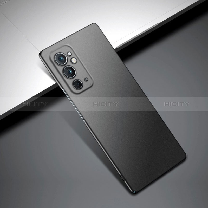 Handyhülle Hülle Hartschalen Kunststoff Schutzhülle Tasche Matt YK3 für OnePlus 9RT 5G Schwarz