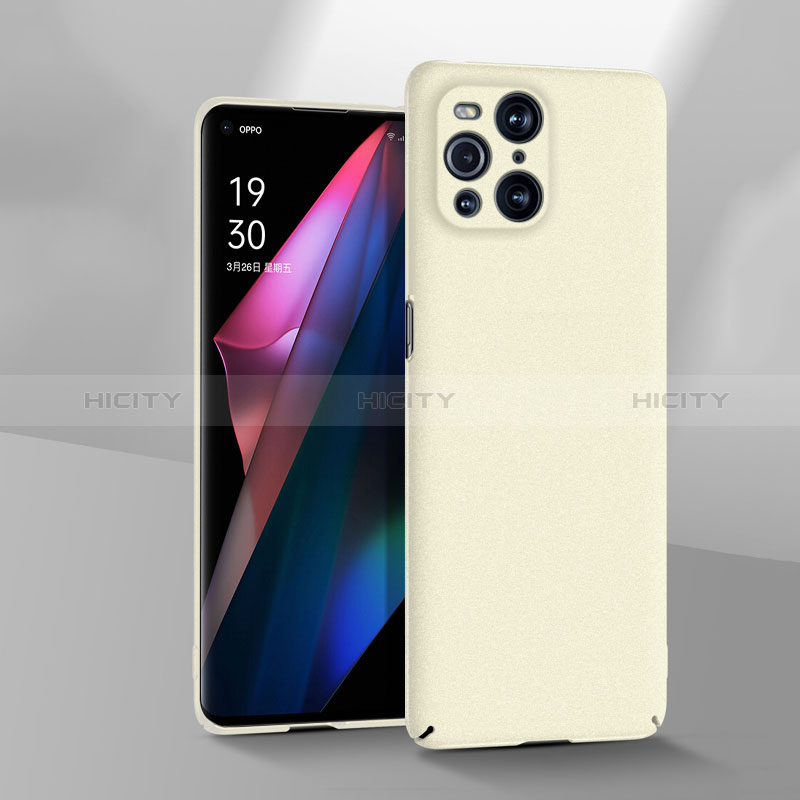 Handyhülle Hülle Hartschalen Kunststoff Schutzhülle Tasche Matt YK3 für Oppo Find X3 5G