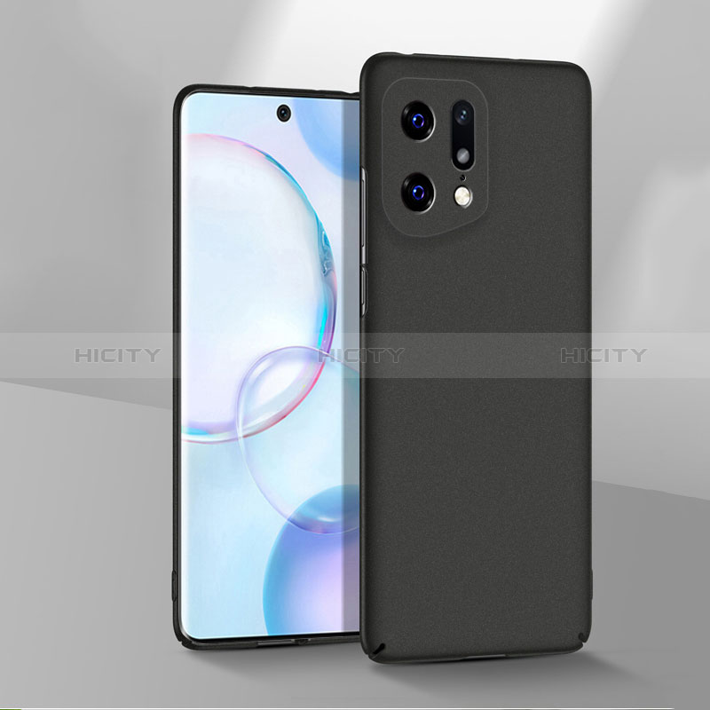 Handyhülle Hülle Hartschalen Kunststoff Schutzhülle Tasche Matt YK3 für Oppo Find X5 5G groß