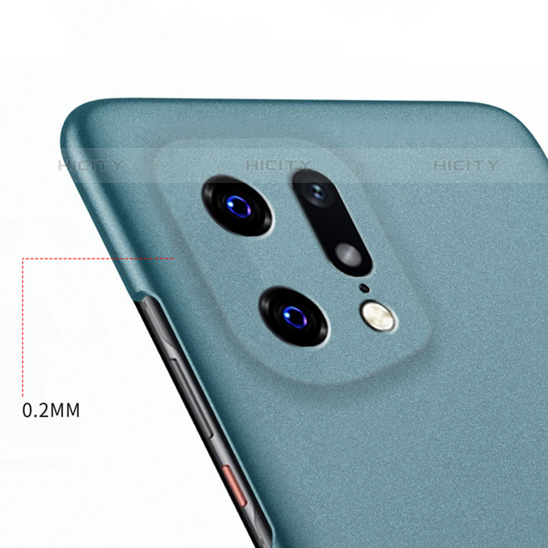 Handyhülle Hülle Hartschalen Kunststoff Schutzhülle Tasche Matt YK3 für Oppo Find X5 Pro 5G