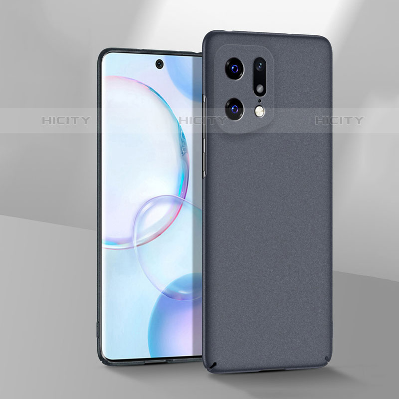 Handyhülle Hülle Hartschalen Kunststoff Schutzhülle Tasche Matt YK3 für Oppo Find X5 Pro 5G groß