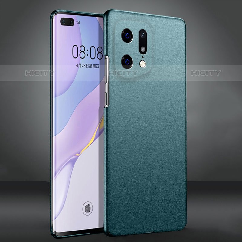 Handyhülle Hülle Hartschalen Kunststoff Schutzhülle Tasche Matt YK3 für Oppo Find X5 Pro 5G groß