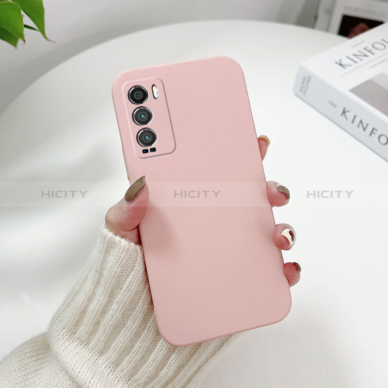 Handyhülle Hülle Hartschalen Kunststoff Schutzhülle Tasche Matt YK3 für Realme GT Master Explorer 5G Rosa