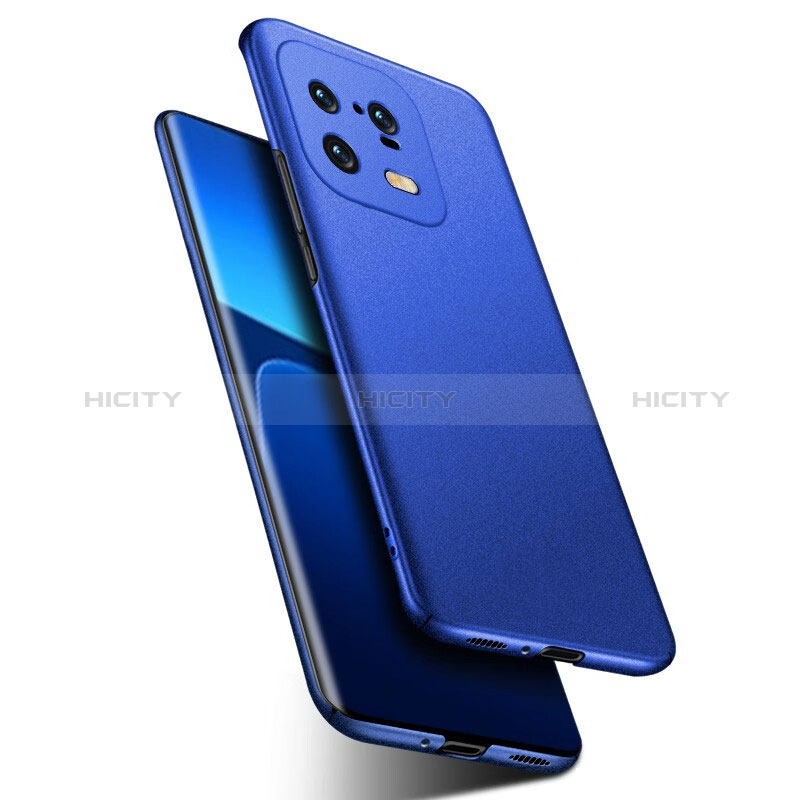 Handyhülle Hülle Hartschalen Kunststoff Schutzhülle Tasche Matt YK3 für Xiaomi Mi 13 Pro 5G Blau