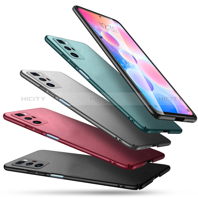 Handyhülle Hülle Hartschalen Kunststoff Schutzhülle Tasche Matt YK3 für Xiaomi Redmi Note 10 Pro 5G groß