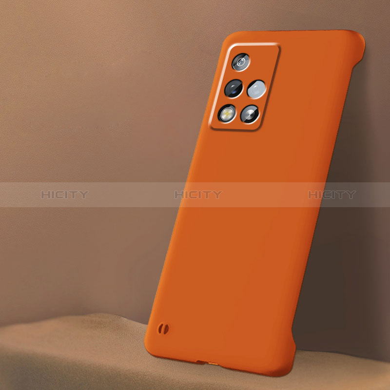 Handyhülle Hülle Hartschalen Kunststoff Schutzhülle Tasche Matt YK3 für Xiaomi Redmi Note 11 5G Orange