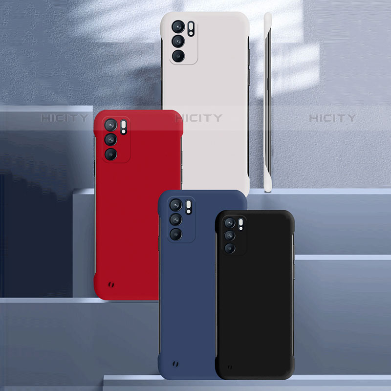 Handyhülle Hülle Hartschalen Kunststoff Schutzhülle Tasche Matt YK4 für Oppo Reno6 5G