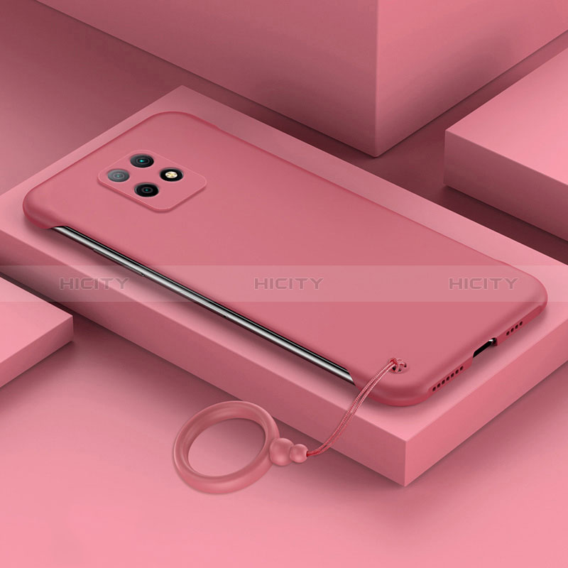 Handyhülle Hülle Hartschalen Kunststoff Schutzhülle Tasche Matt YK4 für Xiaomi Redmi 10X 5G Rot