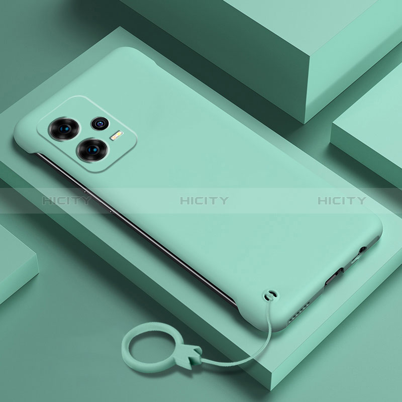 Handyhülle Hülle Hartschalen Kunststoff Schutzhülle Tasche Matt YK4 für Xiaomi Redmi Note 12 Explorer Cyan Plus