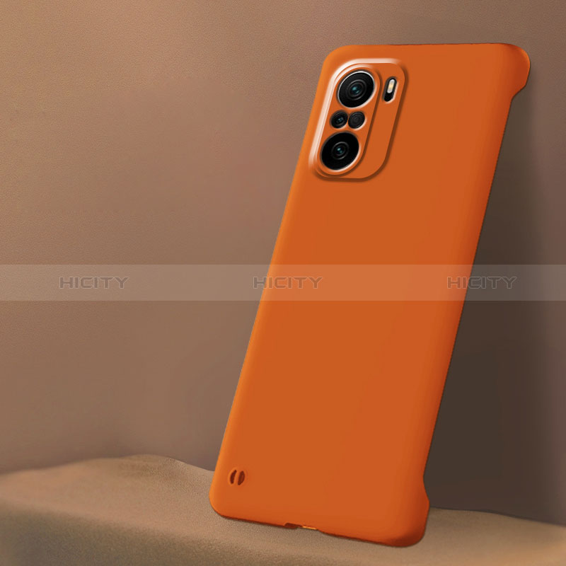 Handyhülle Hülle Hartschalen Kunststoff Schutzhülle Tasche Matt YK5 für Xiaomi Mi 11i 5G Orange