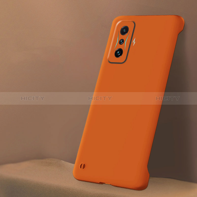 Handyhülle Hülle Hartschalen Kunststoff Schutzhülle Tasche Matt YK5 für Xiaomi Poco F4 GT 5G Orange