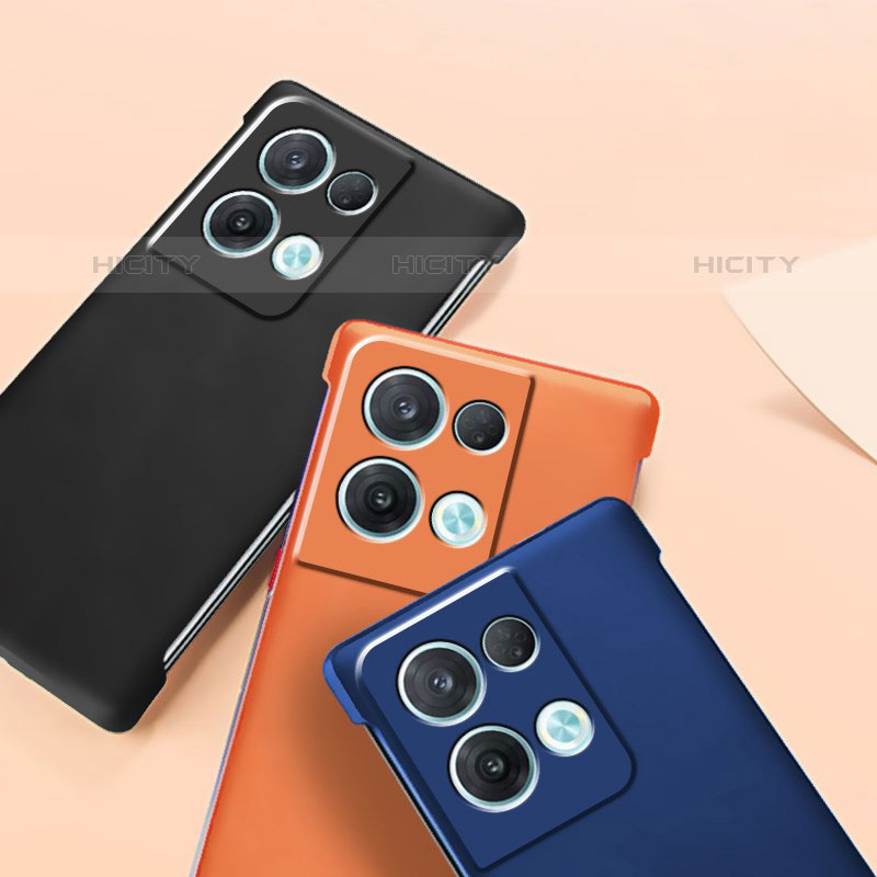 Handyhülle Hülle Hartschalen Kunststoff Schutzhülle Tasche Matt YK6 für Oppo Reno8 Pro 5G groß