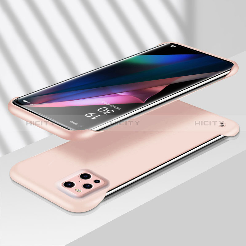 Handyhülle Hülle Hartschalen Kunststoff Schutzhülle Tasche Matt YK7 für Oppo Find X3 5G groß