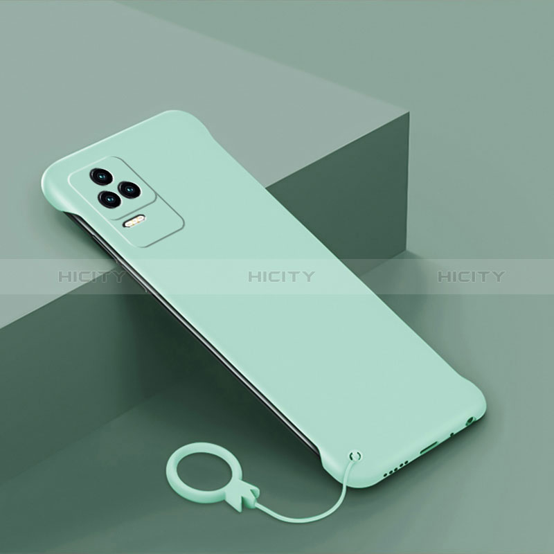 Handyhülle Hülle Hartschalen Kunststoff Schutzhülle Tasche Matt YK7 für Xiaomi Redmi K40S 5G Cyan