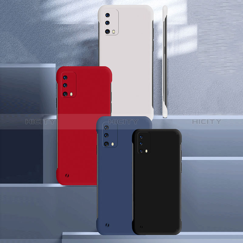 Handyhülle Hülle Hartschalen Kunststoff Schutzhülle Tasche Matt YK8 für Oppo K9 5G groß