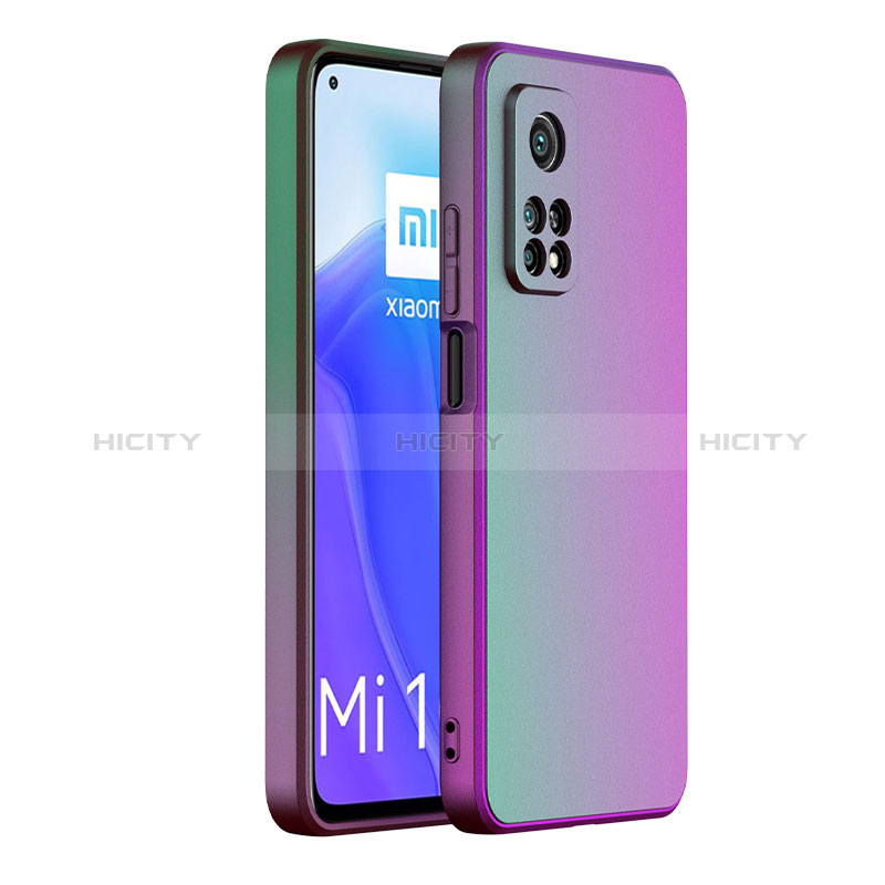 Handyhülle Hülle Hartschalen Kunststoff Schutzhülle Tasche Matt ZL1 für Xiaomi Mi 10T 5G groß