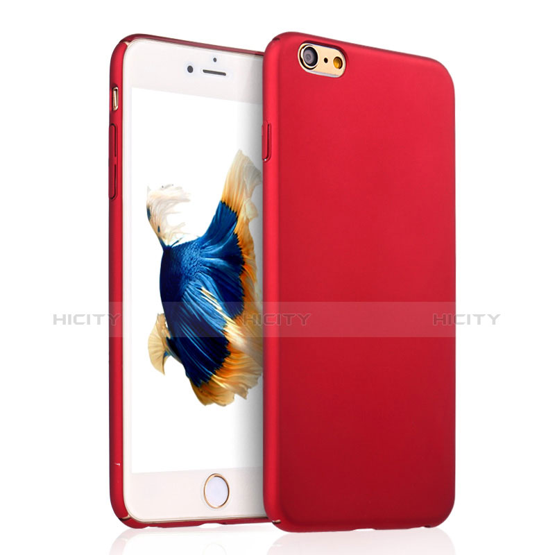 Handyhülle Hülle Kunststoff Schutzhülle Matt für Apple iPhone 6 Plus Rot