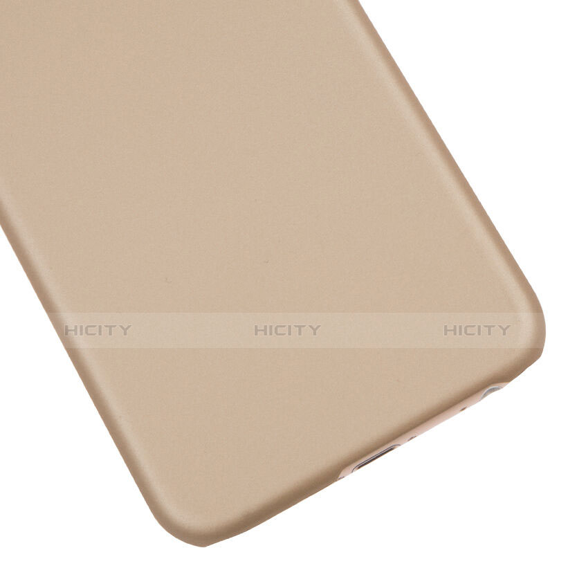 Handyhülle Hülle Kunststoff Schutzhülle Matt für Apple iPhone 6S Plus Gold groß