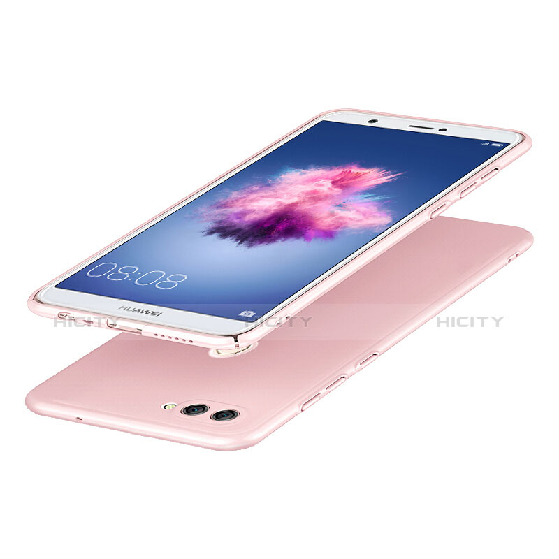 Handyhülle Hülle Kunststoff Schutzhülle Matt für Huawei Enjoy 7S Rosa